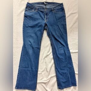 Old Navy Plus Size Dark Blue Denim Jeans - Size 18